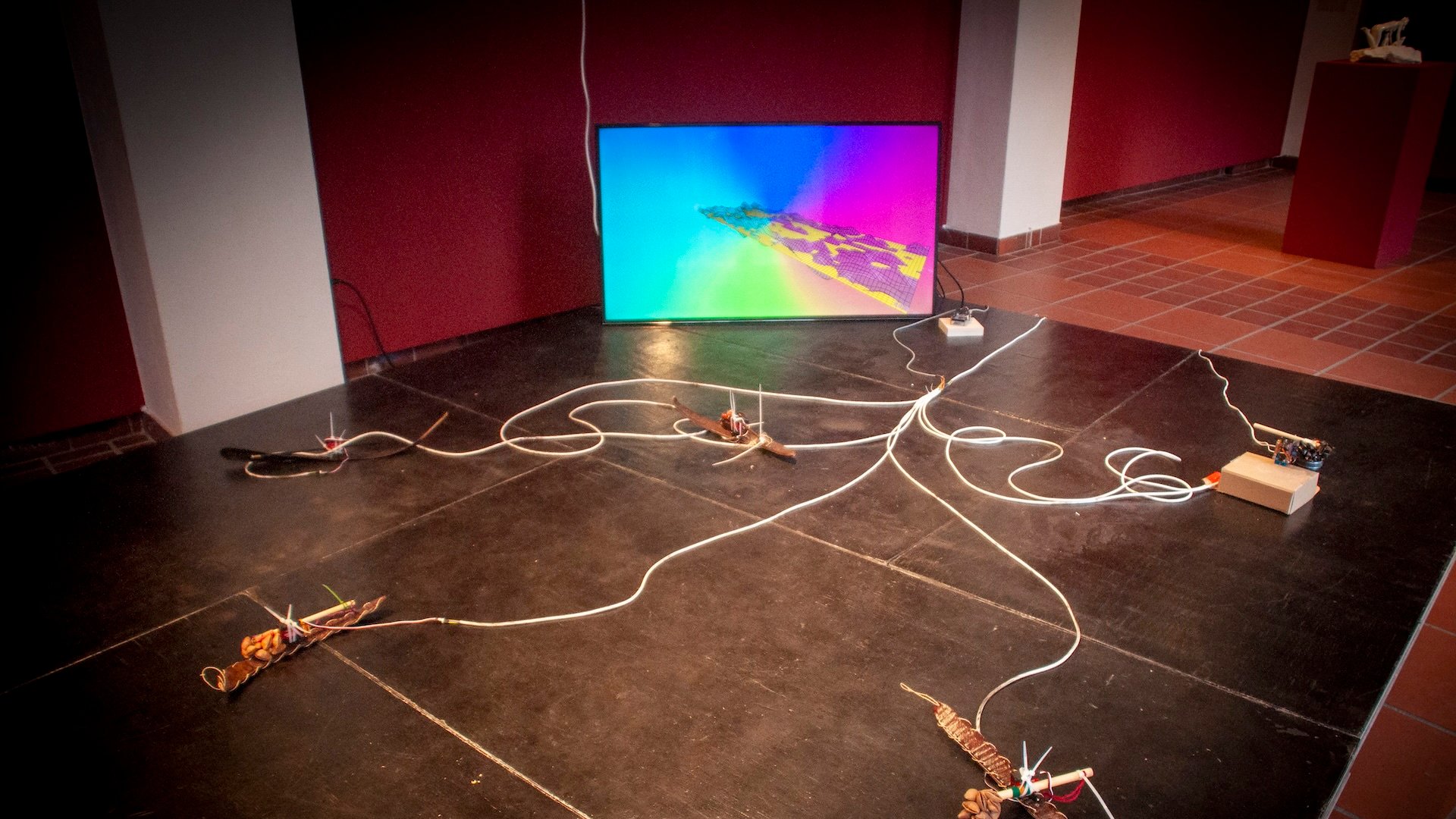 Ruido Perla Installation Background